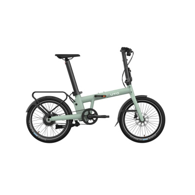 UTO Afternoon PRO20 360Wh Electric Folding Bike in Smoked Green