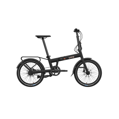 UTO Afternoon Pro20NE Folding Bike in Onyx Black