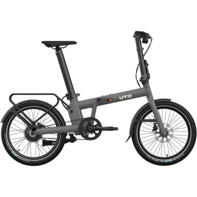 UTO Morning PRO16 250Wh Electric Folding Bike in Anthracite Grey