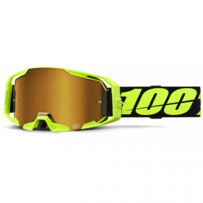 100% ARmatic Goggles / Mirror True Gold Lens