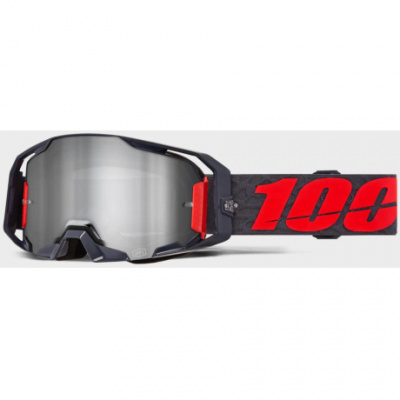 100% Armatic Goggles Mirror Silver Lens