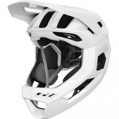 Abus Targon FullFace MTB Helmet Removable Chin Guard in Lemon