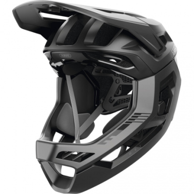 Abus Targon FullFace MTB Helmet Removable Chin Guard in Velvet