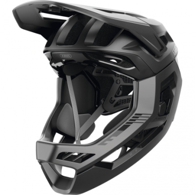 Abus Targon MIPS FullFace MTB Helmet Removable Chin Guard in Velvet