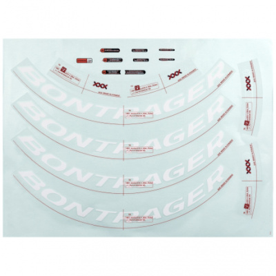 Bontrager Wheelsystem Replacement Aeolus XXX 4 Decals