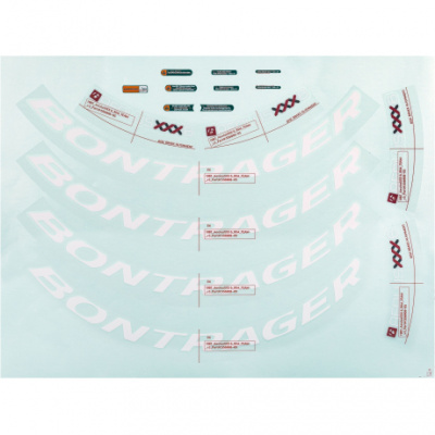 Bontrager Wheelsystem Replacement Aeolus XXX 6 Decals