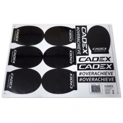 Cadex TT Disc Valve Hole Decal
