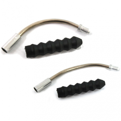 Clarks Guide Pipe 90deg Bend w Rubber Boot for VBrake