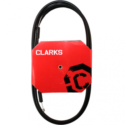 Clarks Universal SS Gear Cable wSP4 Black Outer Casing