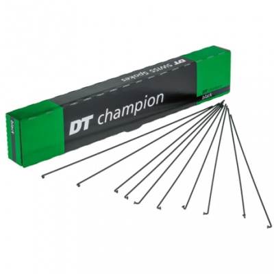 DT Swiss Champion black spokes 14g = 2mm x 267 mm