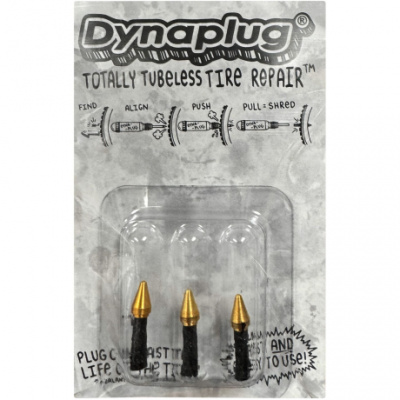 Dynaplug Soft Nose Tip plugs for bicycle  3 plugs