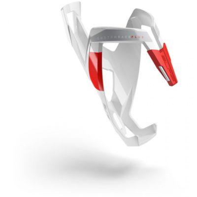 Elite Custom Race Plus resin cage white / red