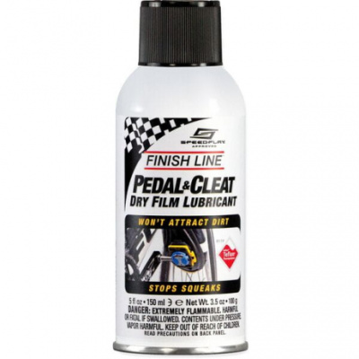 Finish Line Pedal and Cleat Lube (Ceramic Tech) Aerosol - 5 oz / 150 ml