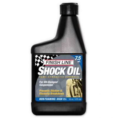 Finish Line Shock Oil 7.5 wt - 16 oz / 475 ml