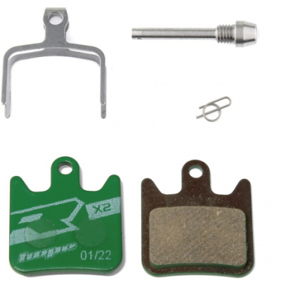 Hope Technology Disc Pads E4 Racing Organic Green