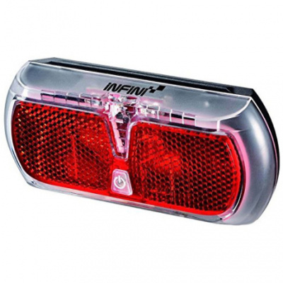Infini Apollo rear carrier light  dynamo with 4 minute standlight