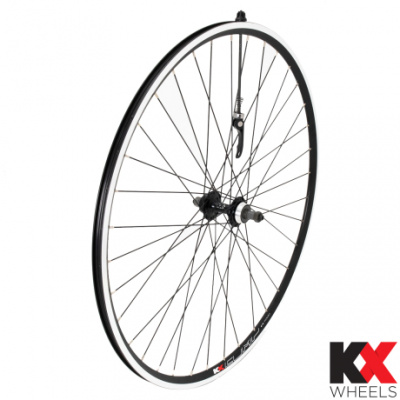 KX Wheels KX Road 700C Doublewall QR Screw On Wheel Rim Brake Rear