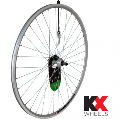 KX Wheels KX Road 700C Doublewall QR Screw On Wheel Rim Brake Rear