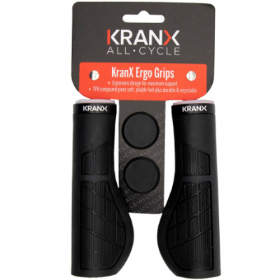 KranX Ergo Lockon Handlebar Grips in