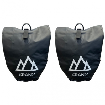 KranX Grampian Waterproof Panniers in 48L Pair