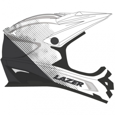 Lazer Phoenix+ Helmet  Black White