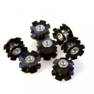 M Part 1-1/8 inch Star Nuts 25.4 x 10 Pack Refill