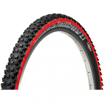 Panaracer Fire XC Pro Tubeless Compatible Folding Tyre BLACKRED 26X