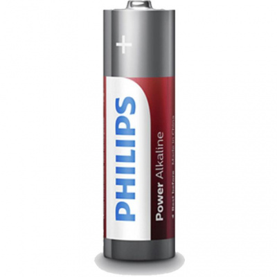 Philips POWER ALKALINE BATTERY LR6 AA CELL X
