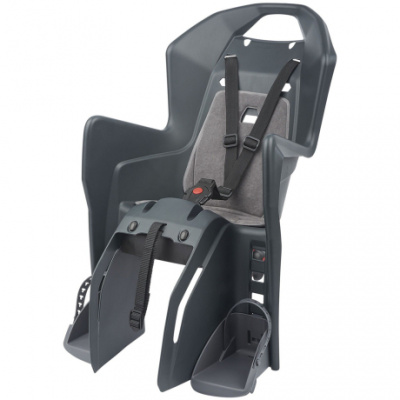Polisport KoolahCFSRearChildSeatCarrierFitinDarkGreySilver
