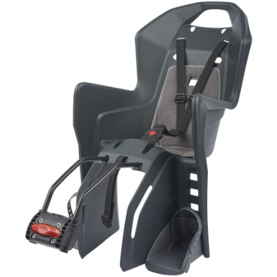 Polisport KoolahFFRearChildSeatFrameFitinDarkGreySilver