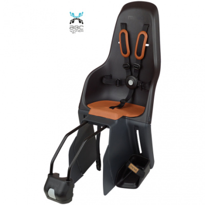 Polisport MiniaCompactAdjustableFFChildSeatinBlack