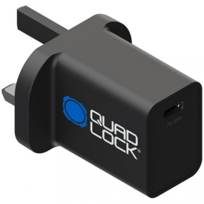 Quad Lock 30W Power Adaptor - UK Standard (Type G)