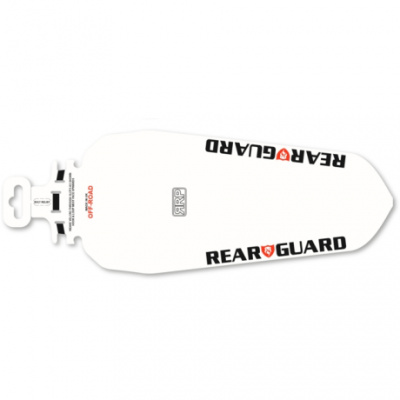 RAPID RACER PRODUCTS Rearguard Mudguard WHITE