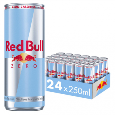 Red Bull Zero Single Can 24pk  250ML
