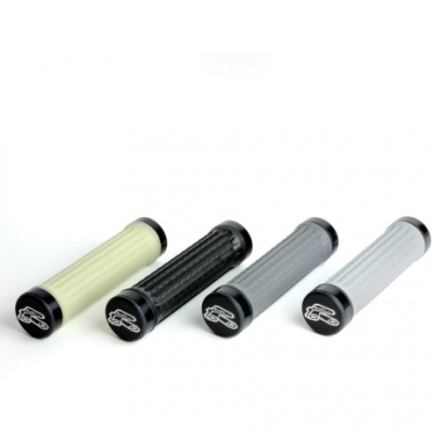 Renthal Traction Lock-On Grips 4 compounds. Alu locking collars. 130mm width