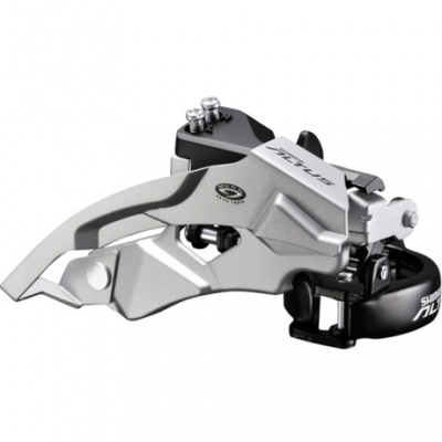 Shimano FD-M370 Altus 9-speed front derailleur  top swing  dual-pull