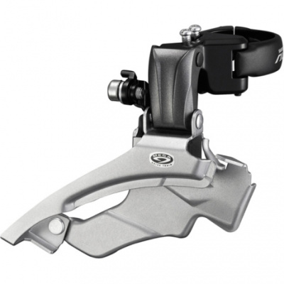 Shimano FD-M371 Altus hybrid 9-speed front derailleur  conventional swing  dual-pull