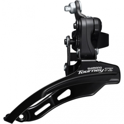 Shimano FD-TZ510 6-speed MTB front derailleur  down swing  down pull  28.6mm  66-69  48T