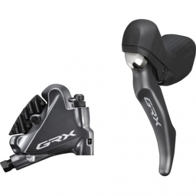 Shimano ST-RX810-LA GRX dropper post lever bled with BR-RX810 calliper  left hand