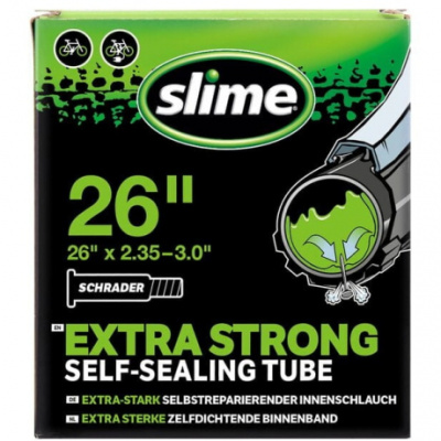 Slime Smart Tube - 26 x 2.35 - 3.0 inch - Schrader Valve