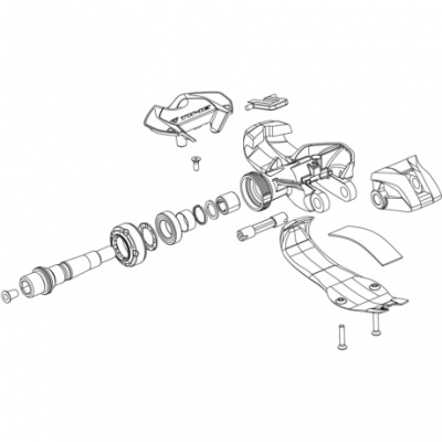 Sram Time PD Grip BoltsPins Speciale 1012 B