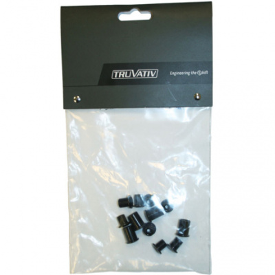 Sram Truvativ Spare  Crank Chainring Bolt Kit 4Arm Single No Guard Steel Black