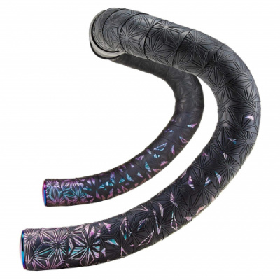 TBC 2 Sticky Kush Star Fade Bar Tape OIL SLICK  OIL SLICK PLUGS