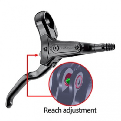 Tektro Spares285 Lever Ass. HD1.4 LHS Black