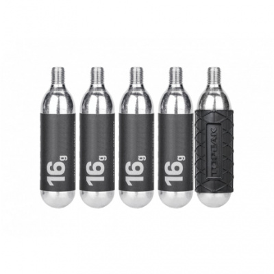 Topeak CO2 Cartridges With Sleeve - 16g