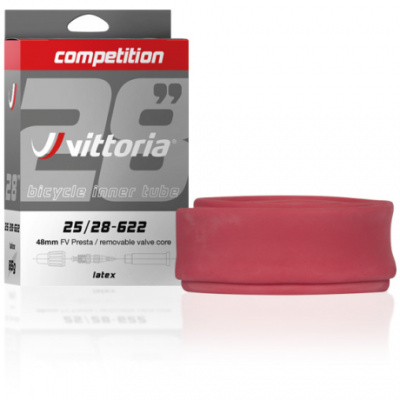 Vittoria Competition Latex 700c 25/28c Fv Presta Rvc 48mm Inner Tube