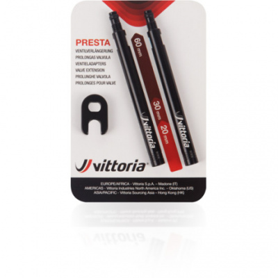 Vittoria Valve Extension Blister 2 Pcs. In Alu + Spanner