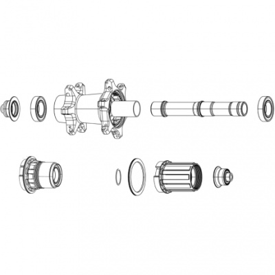 Zipp Bearing Kit ZM900 Front Hub