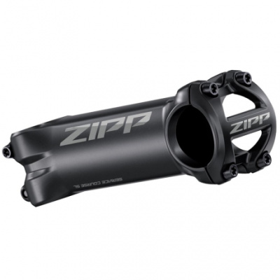 Zipp STEM SERVICE COURSE SL 6 UNIVERSAL FACEPLATE B2 MATTE BLACK W GLOSS LOGOS 100MM