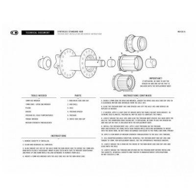 crankbrothers Freehub Body Alloy Driver